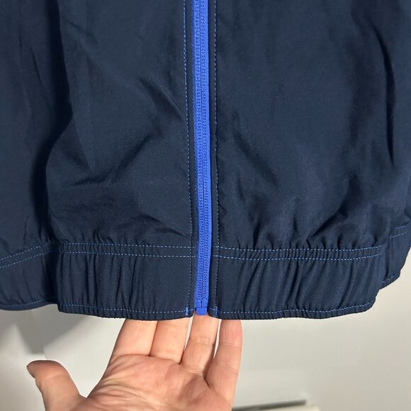NWT Reebok Full Zip Color Block Windbreaker Jacket Men's L - Picture 3 of 8
